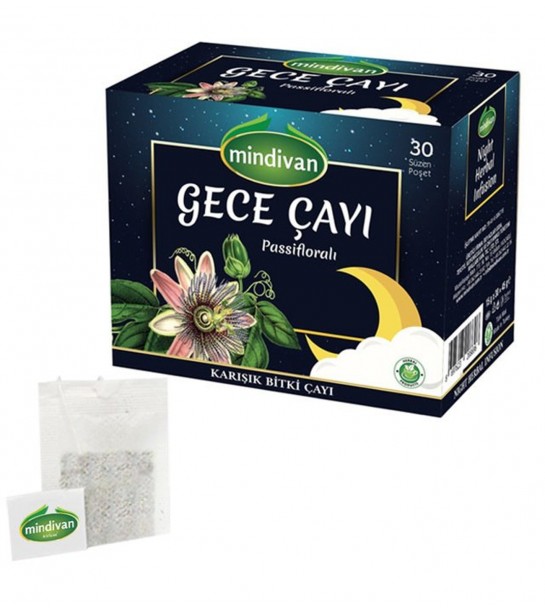 Mindivan Passifloralı Gece çayı 30 Lu