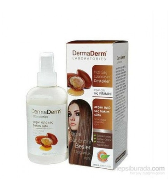 Dermaderm Argan özlü Saç Bakım Sütü 250 Ml