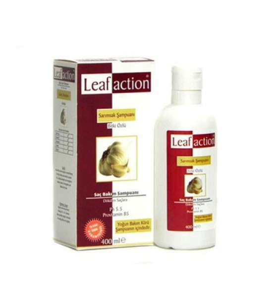 Leafaction Sarımsak şampuan