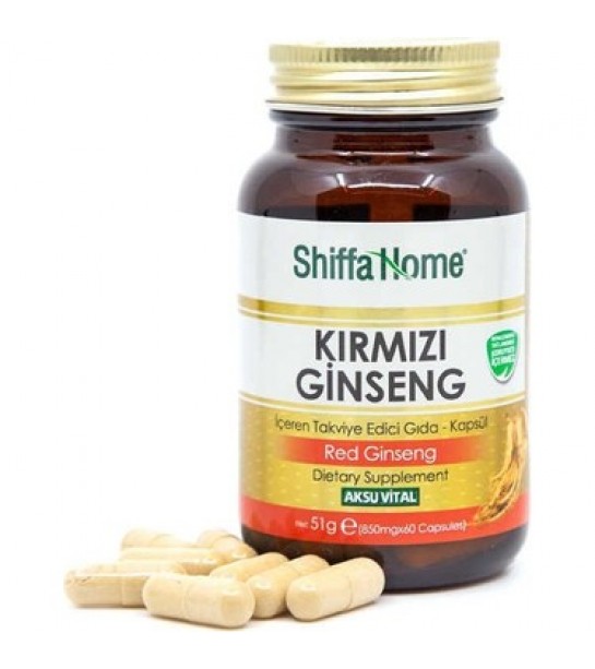 Shf Kırmızı Ginseng Kapsül 60 Kapsül 850 Mg