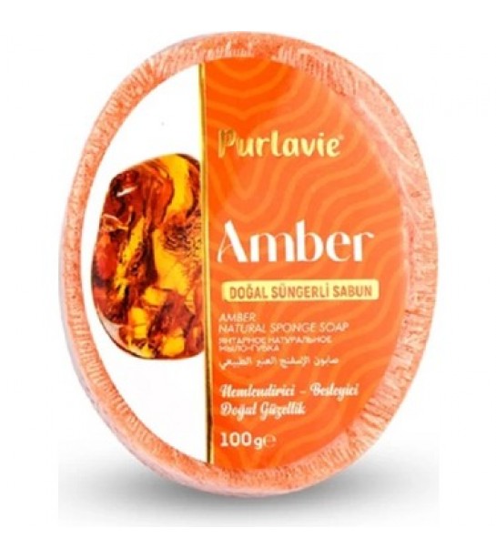 Purlavie Süngerli Amber Sabun 100 Gr