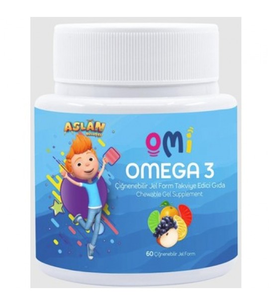 Omi Omega 3 çiğnenebilir Jel Form 60 Lı