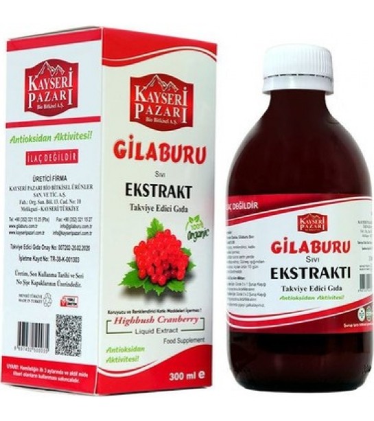 Gilaburu Sıvı Ekstrakt 300 Ml