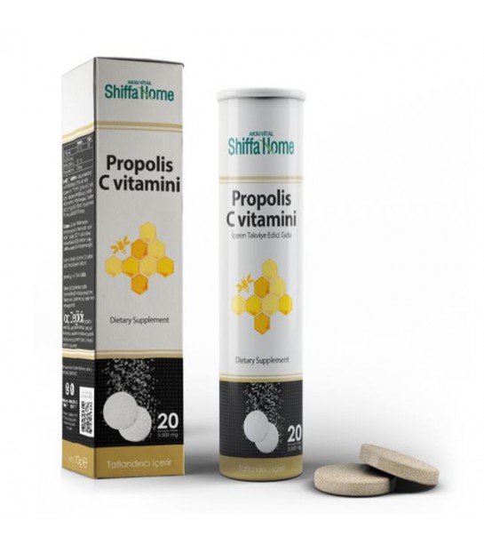 Shf Propolis C Vitamini Efervesan 20 Tb