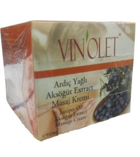 Vinolet Ardıç Aksöğüt Masaj Kremi 150 Ml