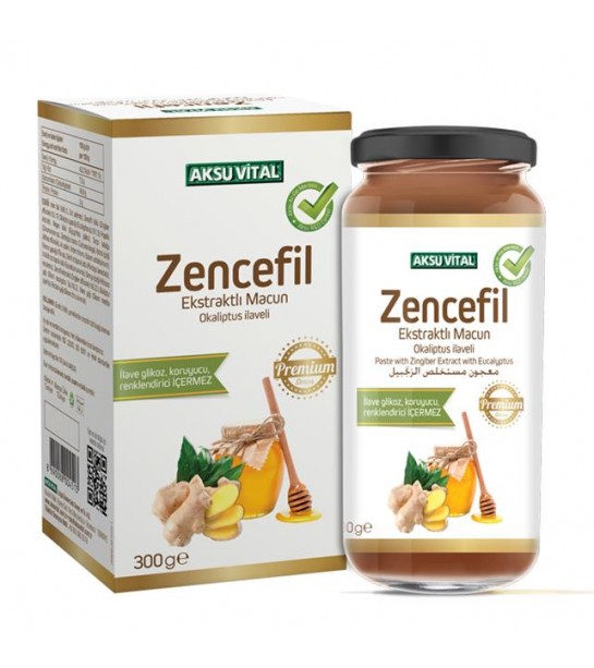 Aksuvital Zencefilli Macun 300 Gr