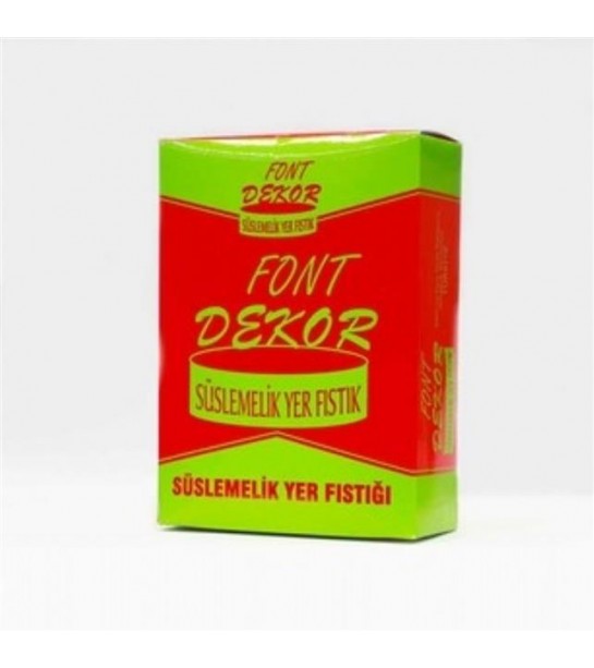 Font Dekor Yer Fıstığı 1 Kg