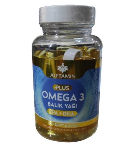 Alftamin Omega 3 Plus 100 Lü Balik Yaği