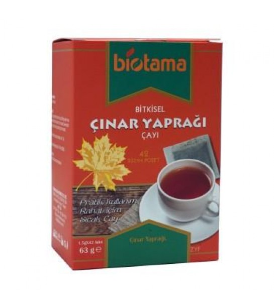 Biotama çinar Yaprağı çayı 42 Li