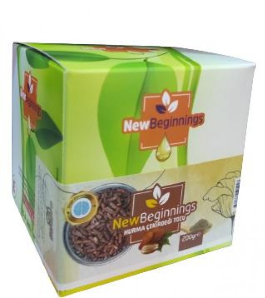 Newbeginnings Hurma çekirdeği Tozu 200 Gr