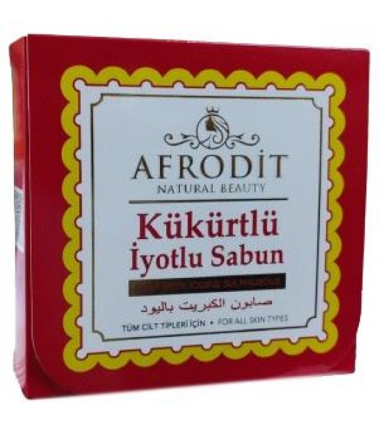 Afrodit Kükürtlü Iyotlu Sabun