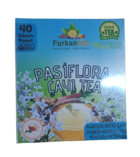 Furkan Sarı Pasifloralı çay 40 Lı