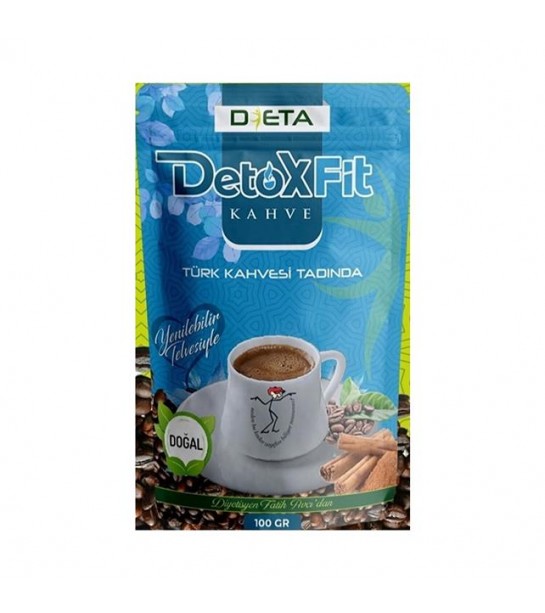 Dieta Detoxfit Türk Kahvesi 100 Gr-hindibalı