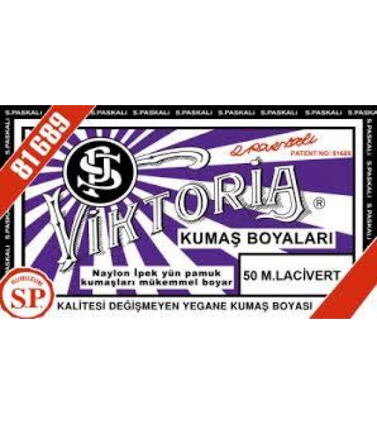 50 Kumaş Boyası Viktoria M.lacivert