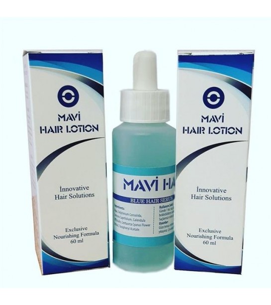 Saç çikarici Mavi Su-blue Hair Lotion 60 Ml