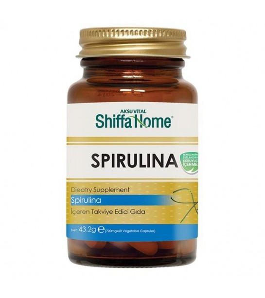 Shf Spirulina Yosun Kaps.60