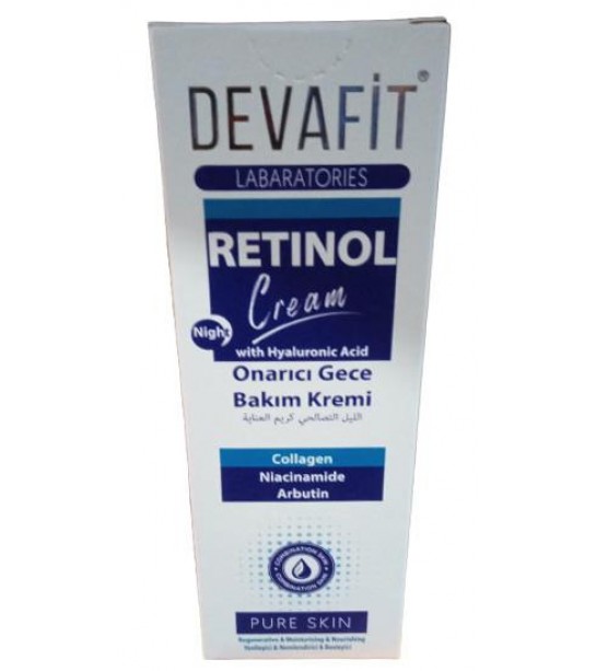 Devafit Retinol Onarıcı Gece Bakım Kremi 100 Ml