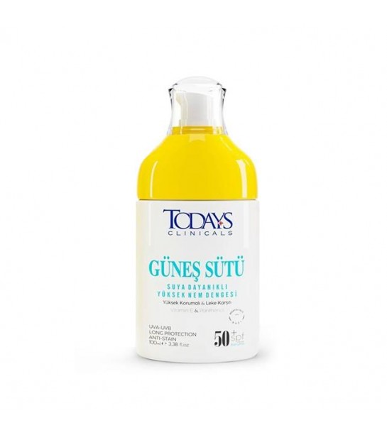 Todays Güneş Sütü Vit. E+panthenol 100 Ml