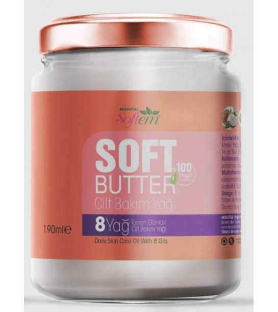 Sft Soft Butter Cilt Bakım Yağı 190 Ml