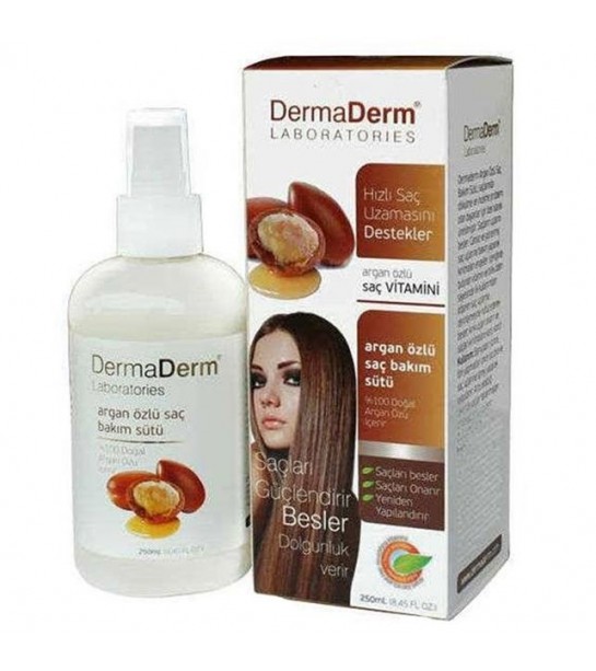 Dermaderm Argan özlü Saç Bakım Sütü 250 Ml