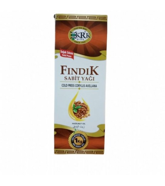 Krk Fındık Yağı 1 Lt-soğuk Sıkım