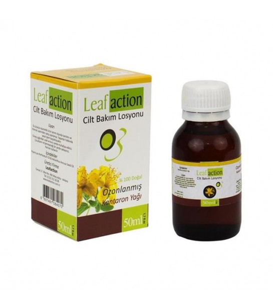 Leafaction Ozonlu Kantaron Yağı 50 Ml