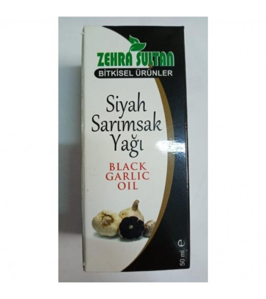 Zehra Sultan Siyah Sarımsak Yağı 50 Ml