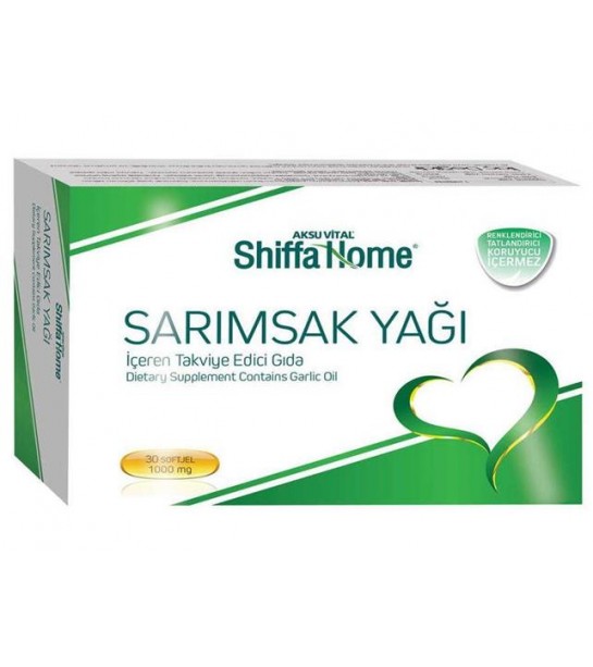 Shf Sarimsak Yaği Softjell 30