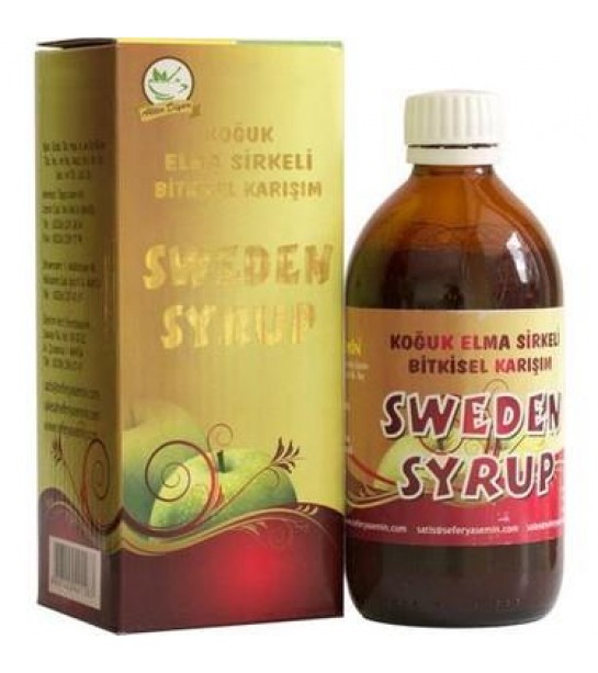 Sefer Yasemin Koğuk Elma Sirkeli Isveç şurubu 250 Ml