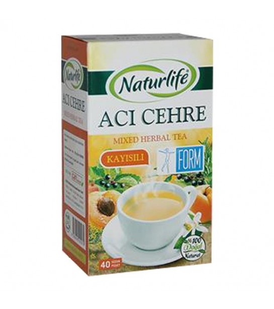 Naturlife Kayısılı Acı çehre çayı 40 Lı