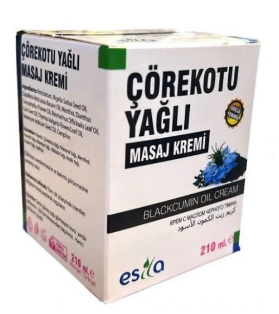 Esila çörekotu Yağli  Masaj Kremi 210 Ml