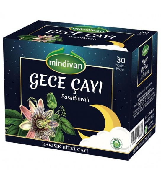 Mindivan Passiflorali Gece çayi 30 Lu