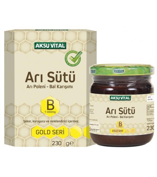 Aksvital Ari Sütü Polen Krşm Bebe Gold 220gr