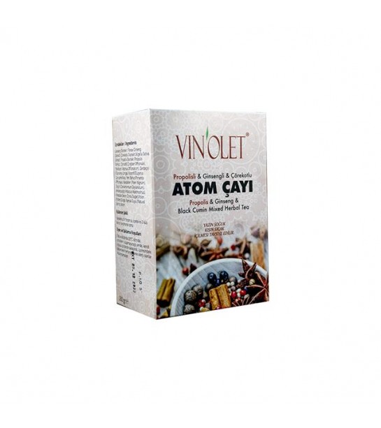 Vinolet Atom çayı Ginsengli 170 Gr