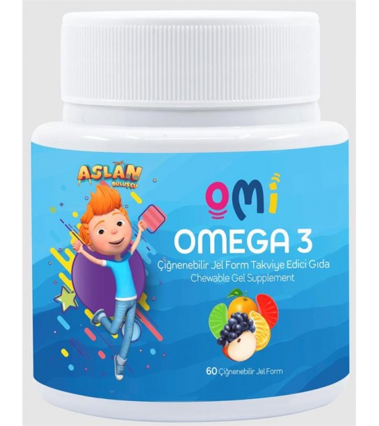 Omi Omega 3 çiğnenebilir Jel Form 60 Li