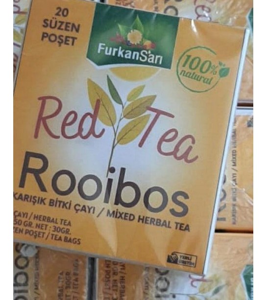 Furkan Sari Rooibos-kirmizi çay 20 Li