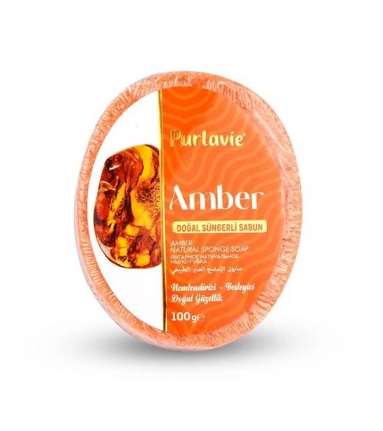 Purlavie Süngerli Amber Sabun 100 Gr