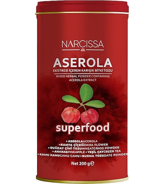 Narcıssa Aserola çayı 200 Gr Zayıflama